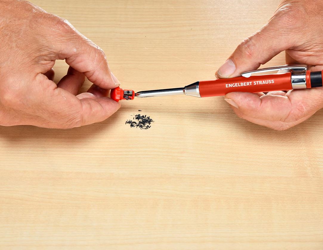 Outils de marquage: e.s. Marqueur pour trous profonds + graphite 3