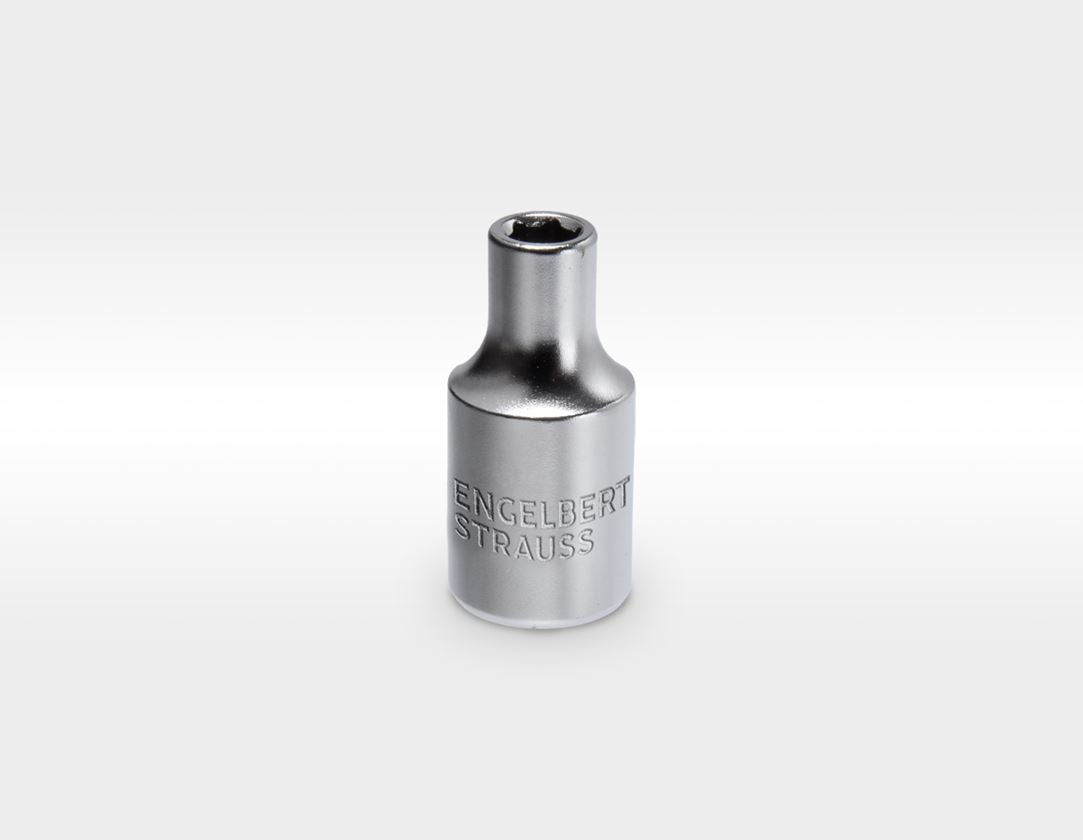 Clé à douille: e.s. Embout de clé à douille 1/4 6 pans