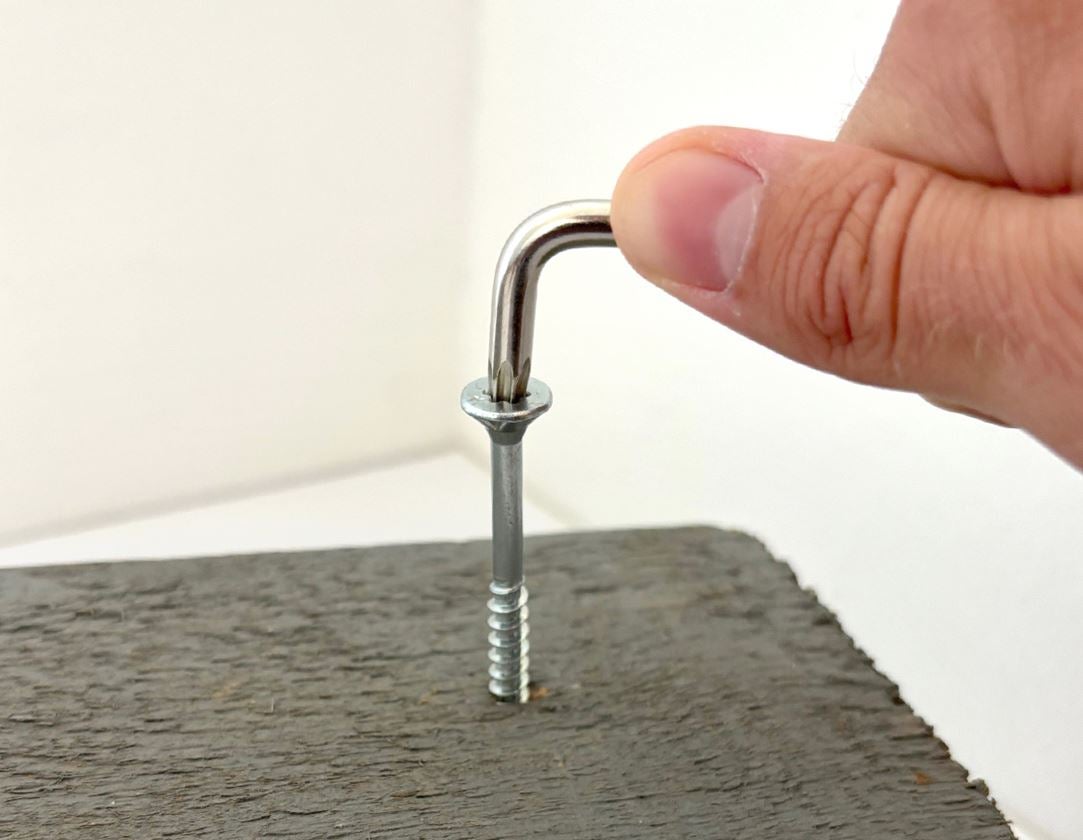 Schraubendreher: e.s. Winkelschlüssel-Satz, kurz, TX