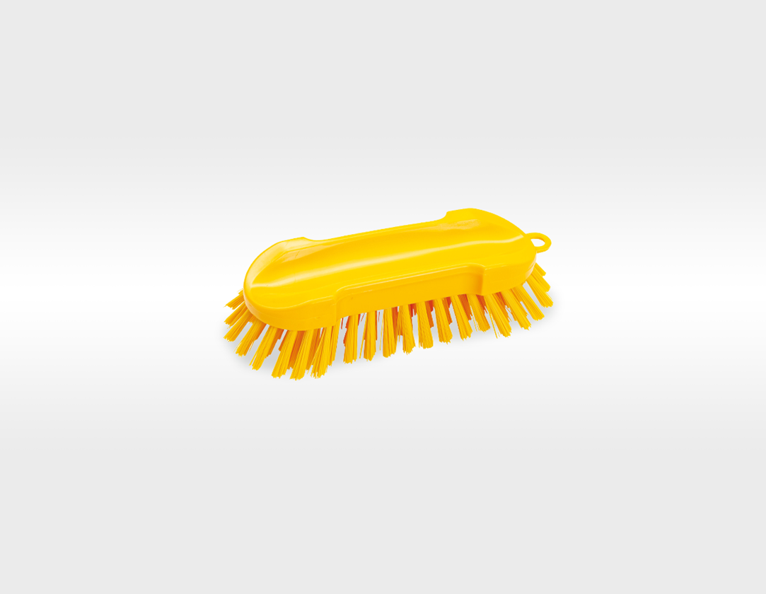 Balais | Brosses | Brosses à récurer: Brosses de nettoyage + jaune