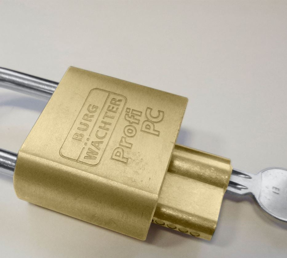 Petites pièces: Cadenas avec cylindre high-tech Burg-Wächter