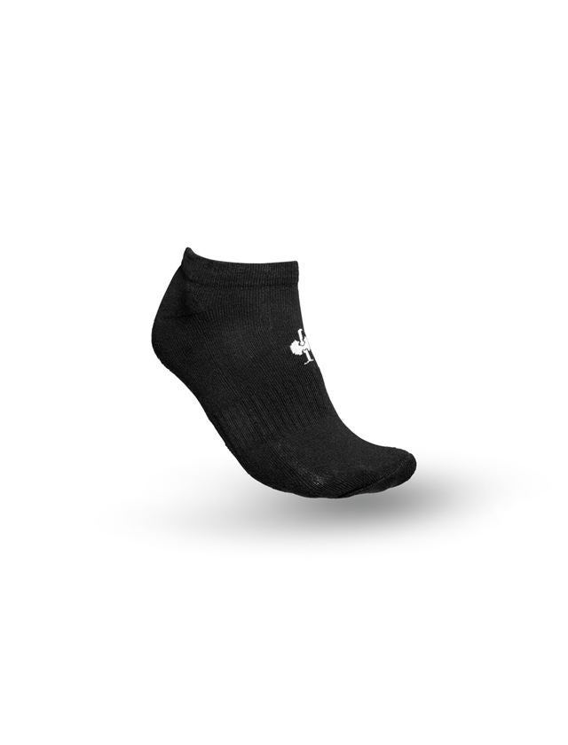 Socken | Strümpfe: e.s. Allround Socken Classic light/low, 3er Pack + schwarz
