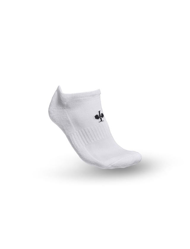 Chaussettes | Bas: e.s. Chaussettes Allround Classic light/low, lot 3 + blanc