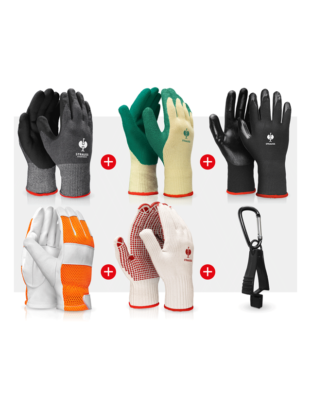 Sets | Zubehör: Handschuh-Profi Set Forst & Garten