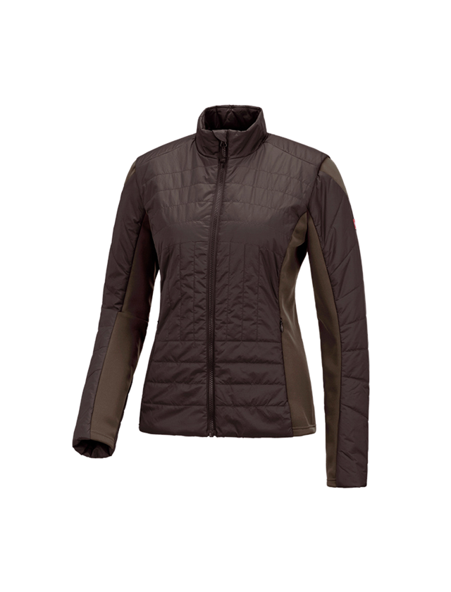 Themen: e.s. Funktions Steppjacke thermo stretch, Damen + kastanie 3
