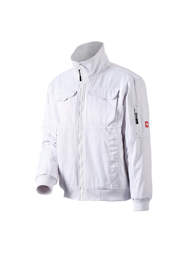 Vestes de travail: Blouson aviateur Dakota II + blanc 2