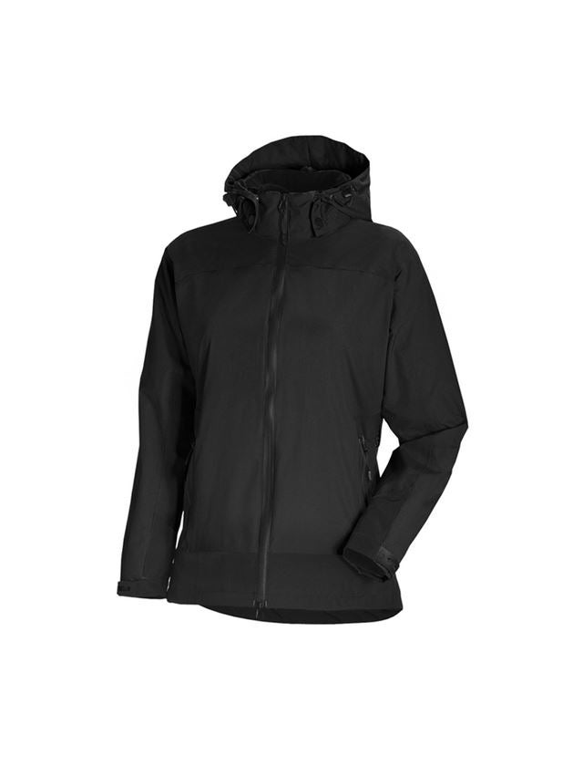 Jacken: e.s. 3 in 1 Damen Funktionsjacke + schwarz