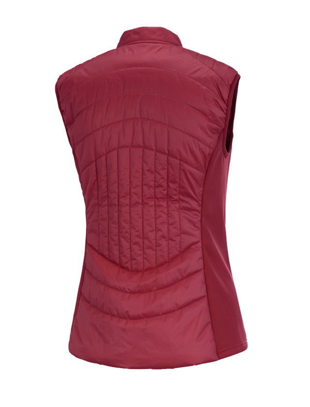 myDesign XMAS: e.s. Funktions Steppweste thermo stretch, Damen + rubin 3