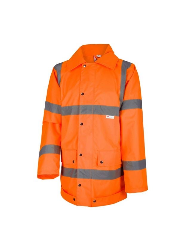 Thèmes: STONEKIT Veste de pluie de signalisation + orange fluo