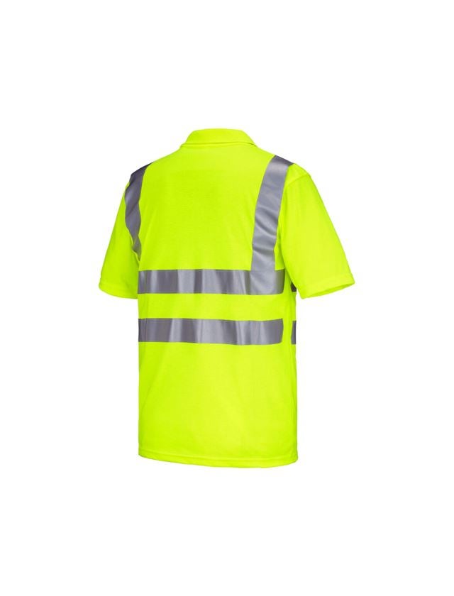 Shirts & Co.: STONEKIT Warnschutz Polo-Shirt + warngelb 1