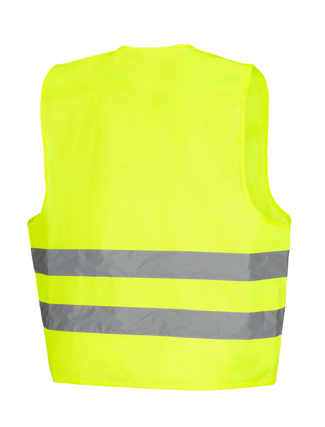 Thèmes: STONEKIT Gilet de signalisation Basic + jaune fluo