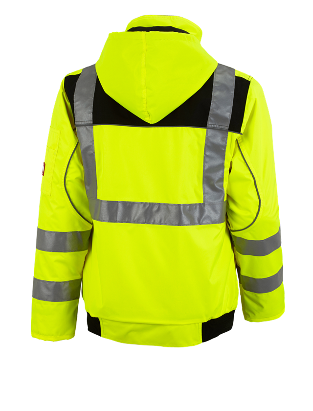 Jacken: Warnschutz-Pilotenjacke e.s.image + warngelb 3