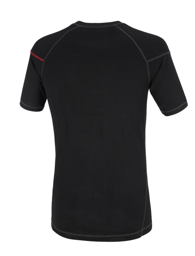 Sous-vêtements | Vêtements thermiques: e.s. T-shirt-fonctionnel basis-warm + noir 4
