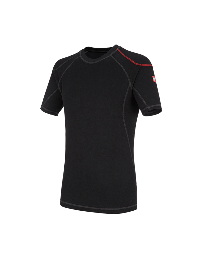 Sous-vêtements | Vêtements thermiques: e.s. T-shirt-fonctionnel basis-warm + noir 3