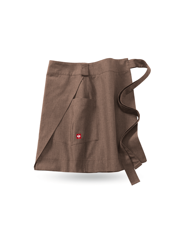 Tabliers: Tablier de chef e.s.fusion, femmes + marron mélange