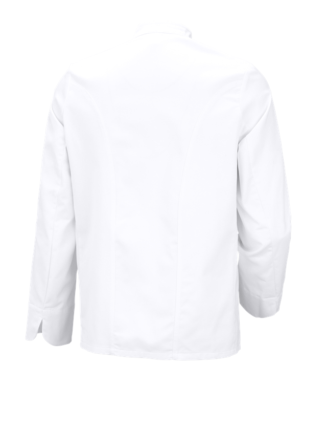 Hauts: Veste de cuisinier De Luxe + blanc 1