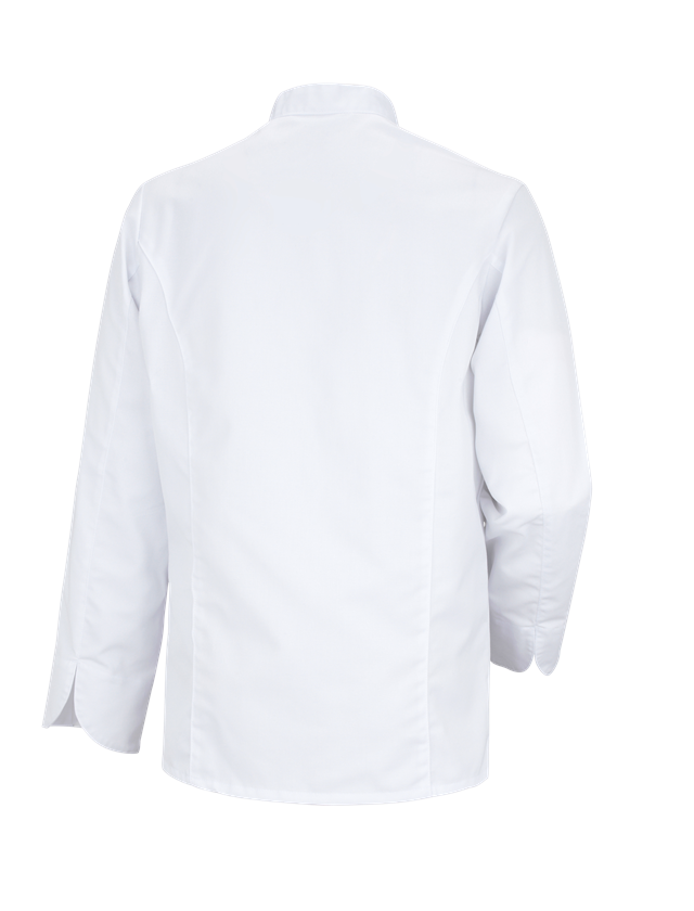 Shirts & Co.: Kochjacke Le Mans + weiß 1