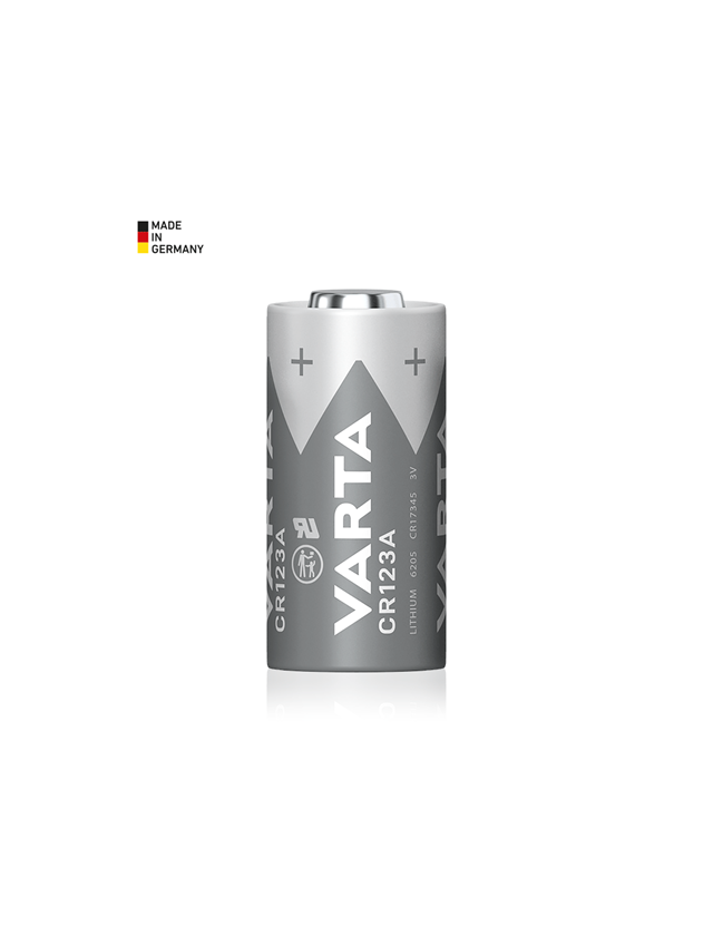 Elektronik: VARTA Batterie CR123