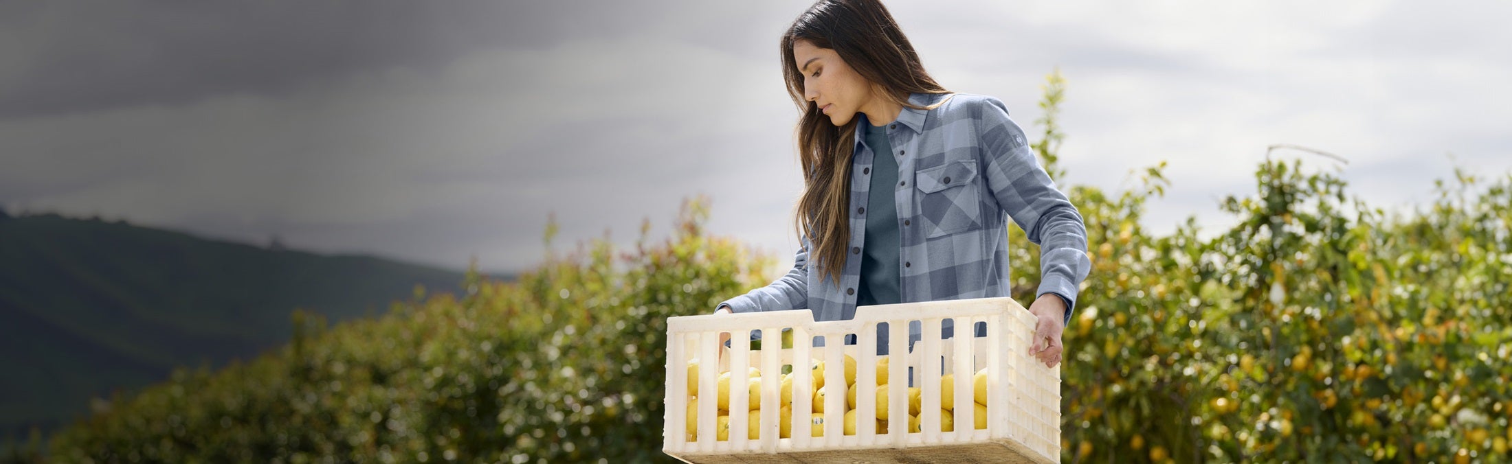 Chemise à carreaux e.s.iconic, femmes