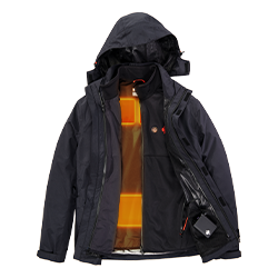 Veste chauffante 3 en 1 e.s.concrete