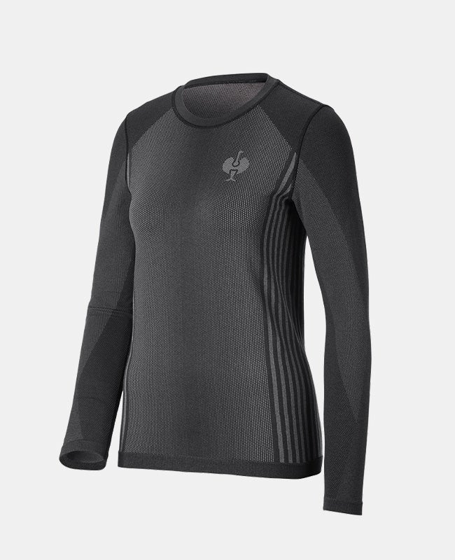 Funktions-Longsleeve e.s.trail seamless-warm,Damen