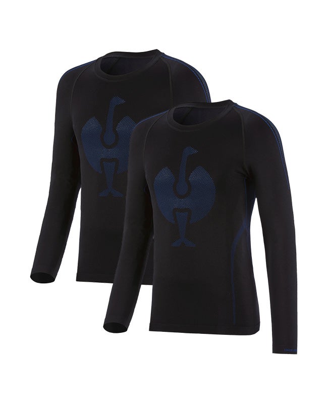 Doppelpack e.s. Funktions-Longsleeve seamless-warm