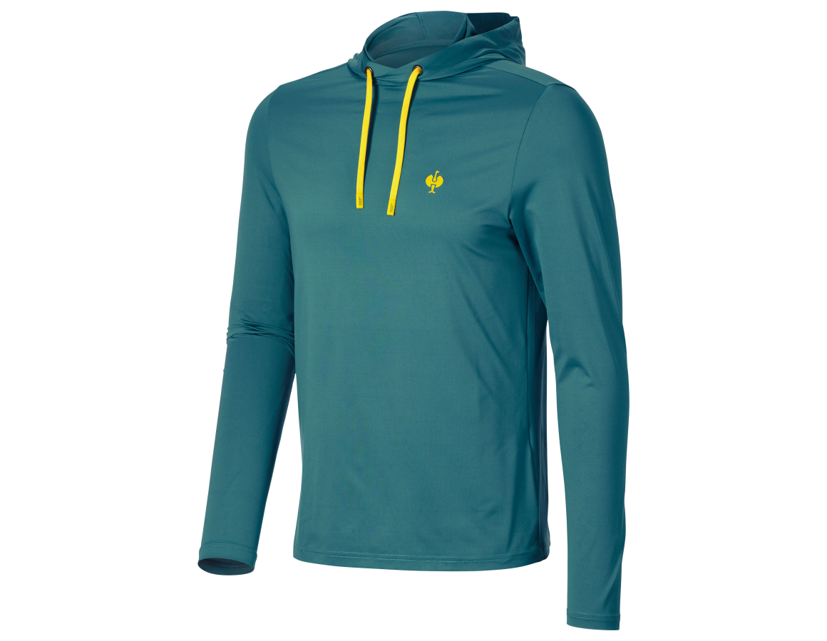 Longsleeve à capuche fonctionnel UV e.s.trail