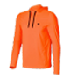 Longsleeve à capuche fonc. Visibility UV e.s.trail, orange fluo/noir