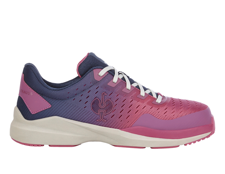 Hlavní náhled, Zdravotnické, S1 Bezpečnostní polobotky e.s. Padua low, tara pink/hlubinněmodrá