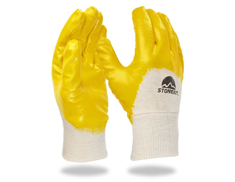Hlavní náhled, Latex, Latexové rukavice, pletená manžeta, 12 ks v balení