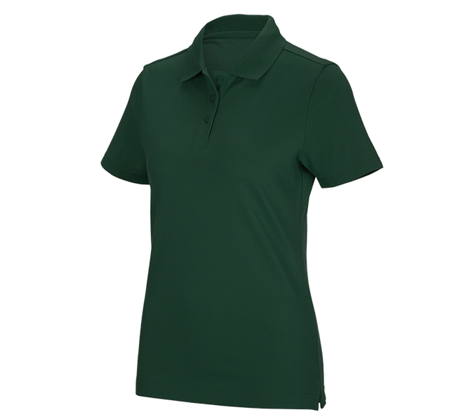 Hlavní náhled, Basics, e.s. Funkční polo tričko poly cotton, dámské, zelená