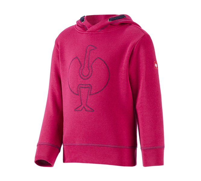 Hlavní náhled, Oděvy, Hoody-Mikina e.s.motion 2020, dětská, lesní plody/tmavomodrá