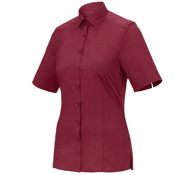 Hlavní náhled, Basics, Halena pro podnikání e.s.comfort,s krátkým rukávem, rubínová