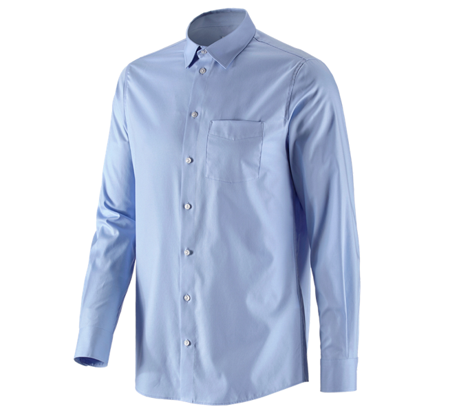 Hlavní náhled, Oděvy, e.s. Business košile cotton stretch, regular fit, mrazivě modrá