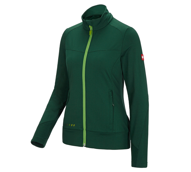 Hlavní náhled, Pracovní bundy, FIBERTWIN® Bunda clima-pro e.s.motion 2020, dámská, zelená/mořská zelená