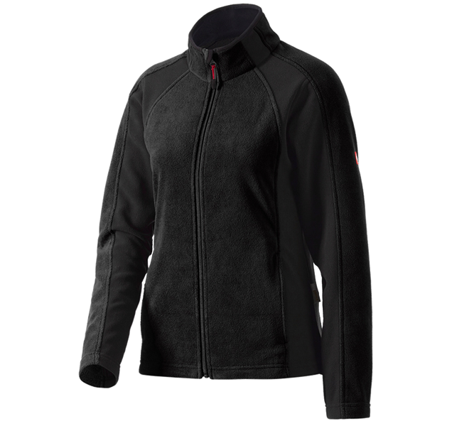 Hlavní náhled, Fleecové bundy | Mikiny na zip, Dámská Microfleecová bunda dryplexx® micro, černá
