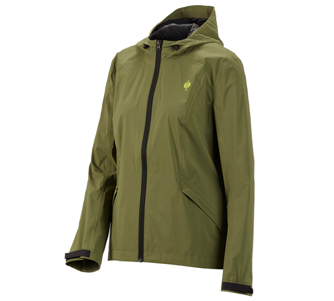 Hlavní náhled, e.s.trail, Větrovka light-pack e.s.trail, dámská, jalovcová zelená/citronově zelená