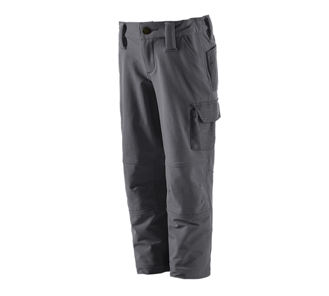 Hlavní náhled, Kalhoty, Funkční cargo kalhoty e.s.dynashield solid, dětská, antracit