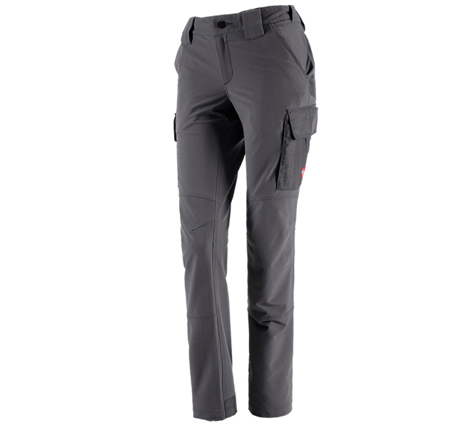 Hlavní náhled, e.s.dynashield, Funkční cargo kalhoty e.s.dynashield solid, dámské, antracit