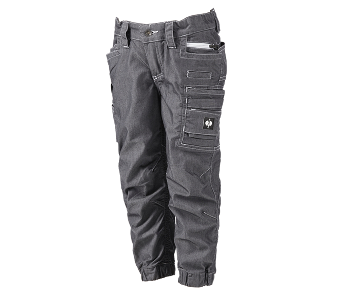 Hlavní náhled, Kalhoty, Cargo kalhoty  e.s.motion ten léto, dětská, oxidově černá