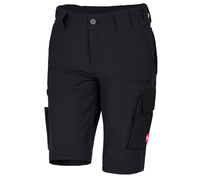 Hlavní náhled, Krat'asy | Kalhoty 3/4, Funkční short e.s.dynashield, dámské, černá