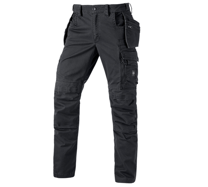 Hlavní náhled, e.s.motion ten, Kalhoty do pasu e.s.motion ten tool-pouch, oxidově černá