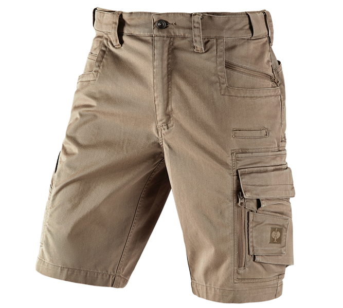 Hlavní náhled, Truhlář / Stolař, Šortky e.s.motion ten, popelavě hnědá