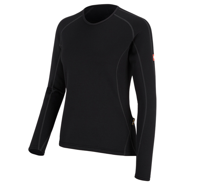 Hlavní náhled, Ženy, e.s. Funkční-Longsle. thermo stretch-x-warm,dámská, černá