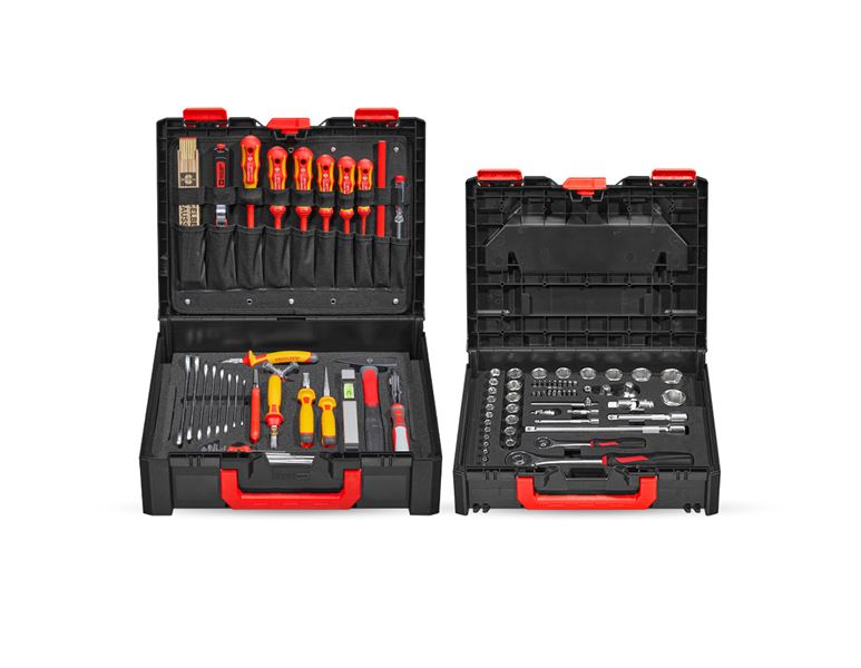 Hlavní náhled, Akce, Sada nářadí Elektro lockfix 1/4" + 1/2 STRAUSSbox