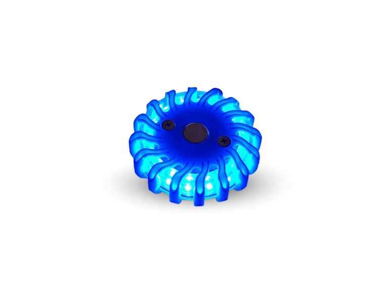 Hlavní náhled, Nářadí, výstražná svítilna LED, modrá