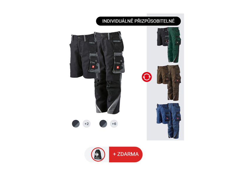 DĚTSKÁ SADA: Kalhoty pasu + Šortky e.s.motion