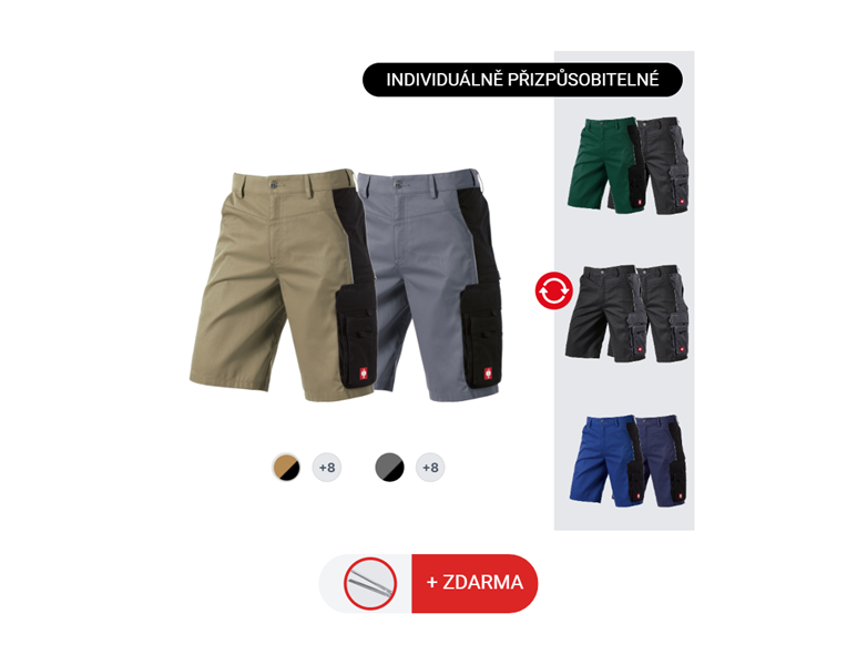 PÁNSKÁ SADA: 2x Šortky e.s.active