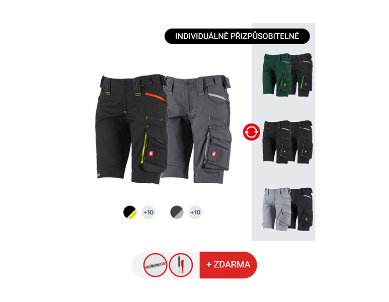 DÁMSKÁ SADA: 2x Šortky e.s.motion 2020