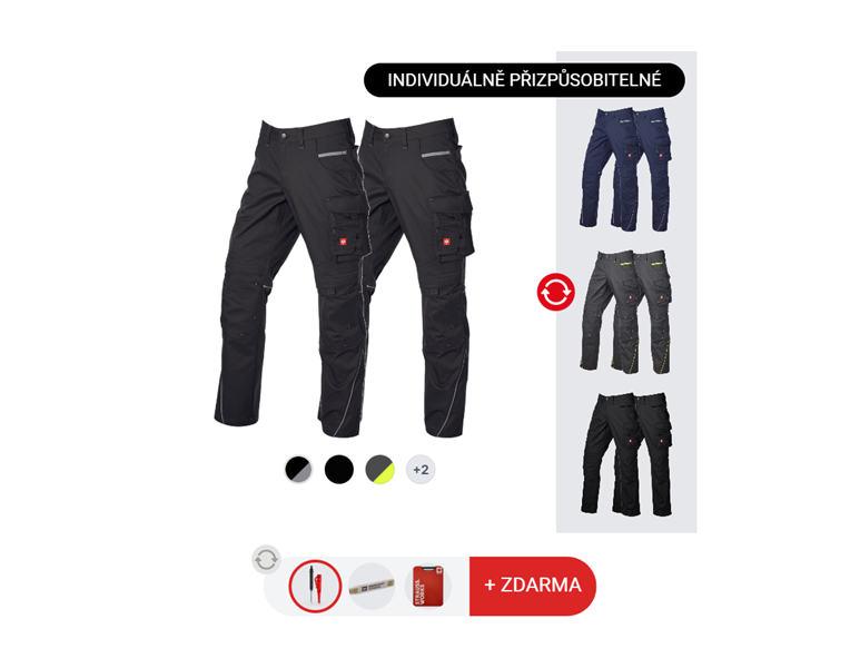 PÁNSKÁ SADA:  2X Kalhoty do pasu e.s.line.core